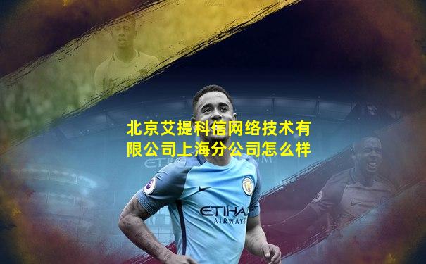 北京艾提科信网络技术有限公司上海分公司怎么样