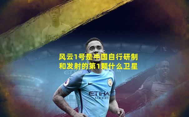 风云1号是中国自行研制和发射的第1颗什么卫星